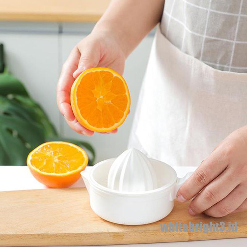 ❤White3 Warna Putih❤ Alat Pemeras Jeruk / Lemon Manual Portable