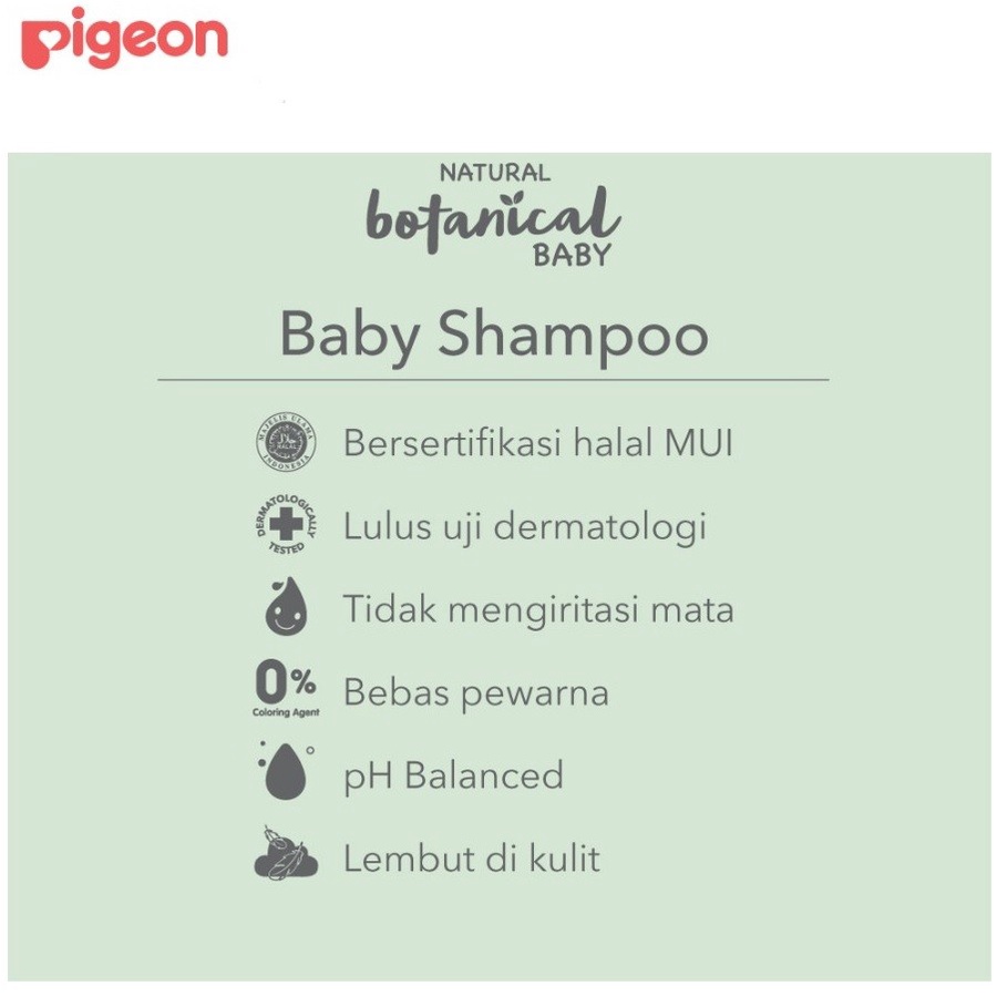 Pigeon Natural Botanical Baby Series - Shampoo 240ml