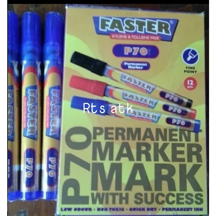 

spidol faster.permanent marker.isi12pcs