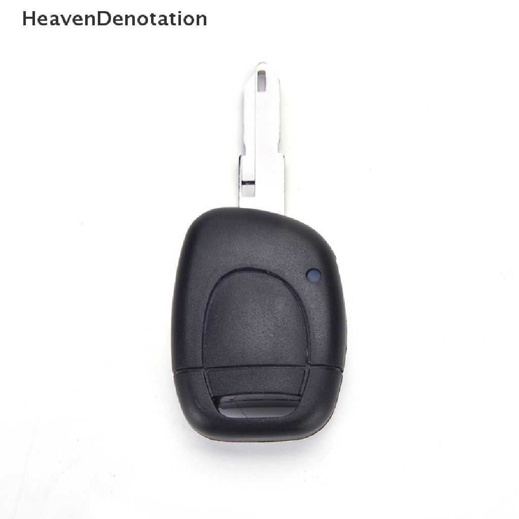 (Heavendenotation) Rumah / Casing Kunci Remote Mobil 1 Tombol Plastik Warna Hitam Untuk Renault Twingo Clio Kangoo Master