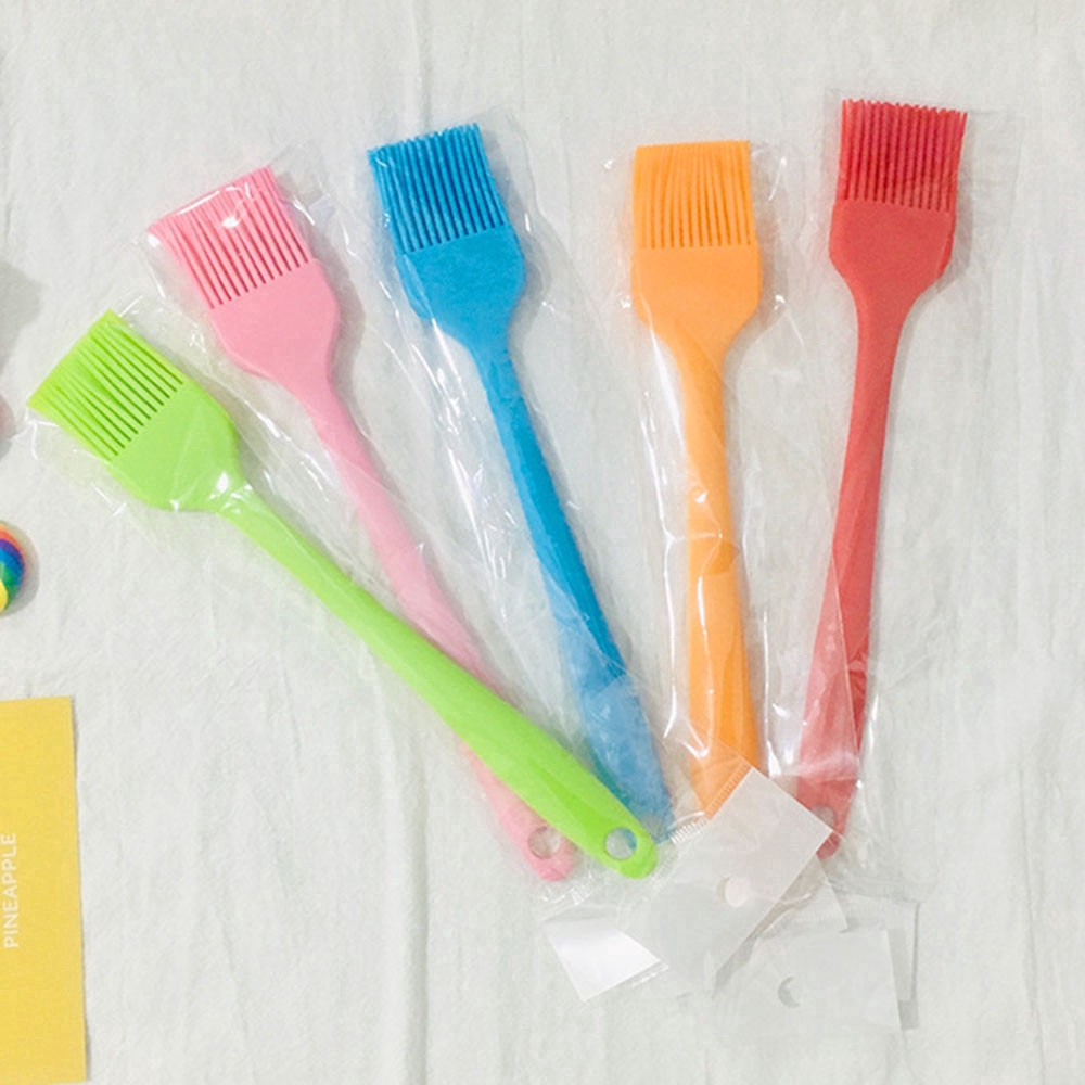 Sikat Kuas Minyak/Mentega Dengan Bahan Silikon Untuk Kue/Roti/Bbq