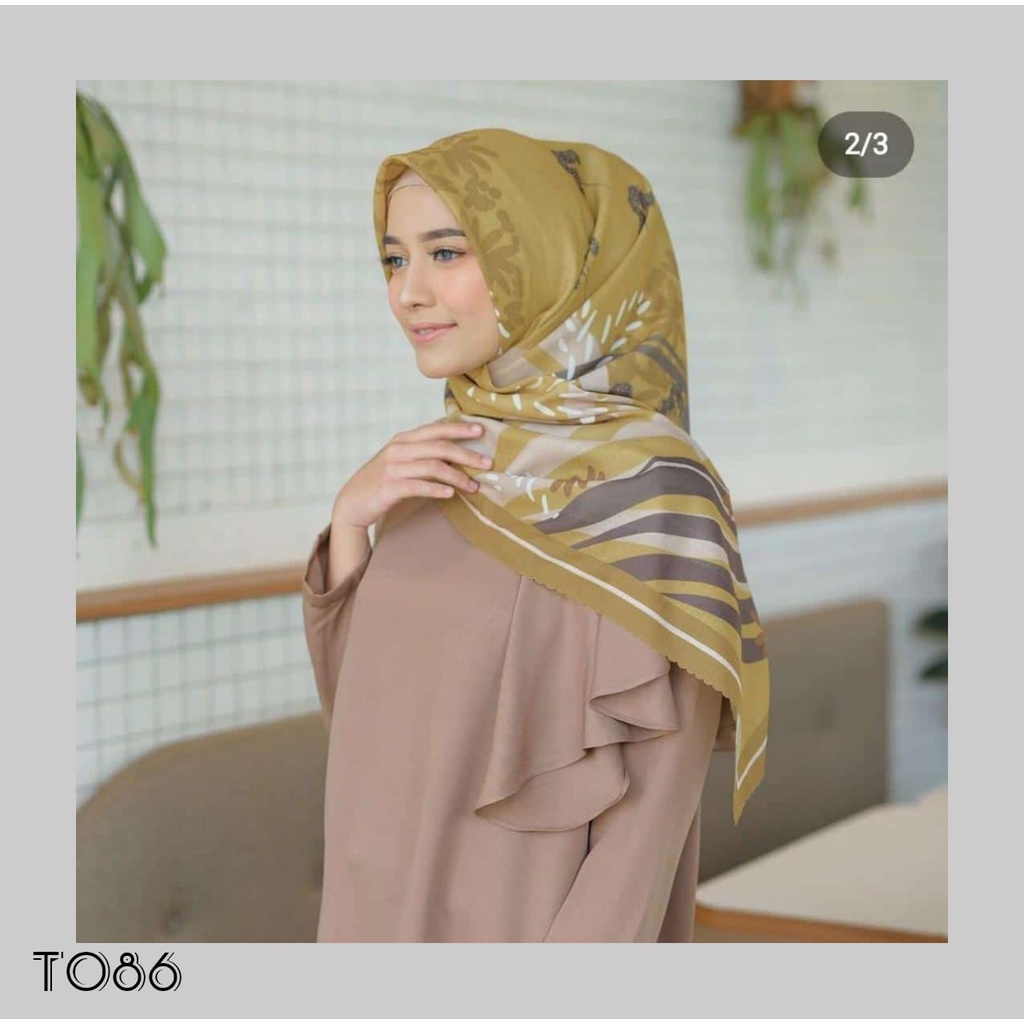 hijab Denay kw Segi Empat Motip Lasercut Printing Premium/ Hijab Voal Motif/HIJAB SEGI EMPAT VOAL PREMIUM MOTIP LASER CUT