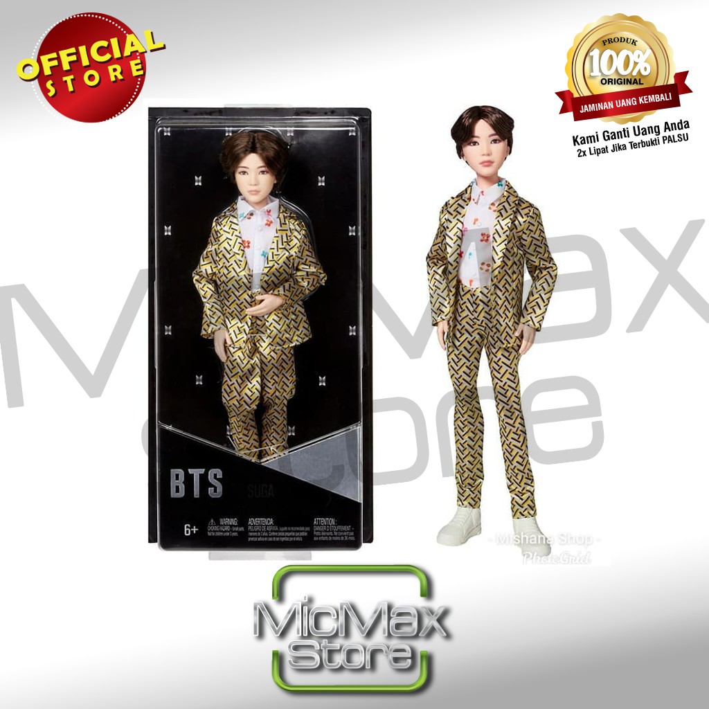 Boneka Barbie Mattel BTS Core Fashion Doll - BTS Suga