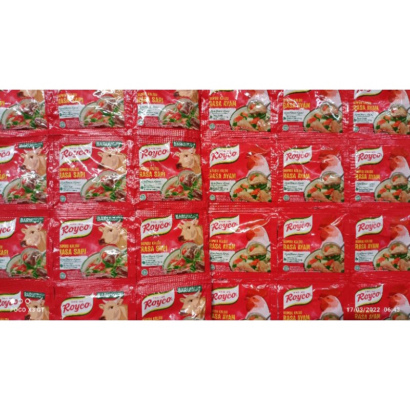 

ROYCO BUMBU KALDU 12X9/8 GRAM TERMURAH SEIINDONESIA RAYA