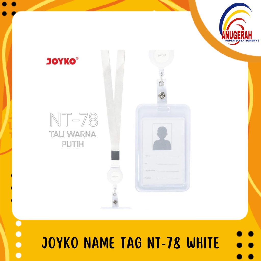 

NAME TAG / LANYARD JOYKO NT-78 (PCS)