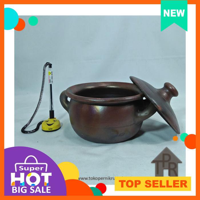 Panci Gerabah Natural Byt. Ss