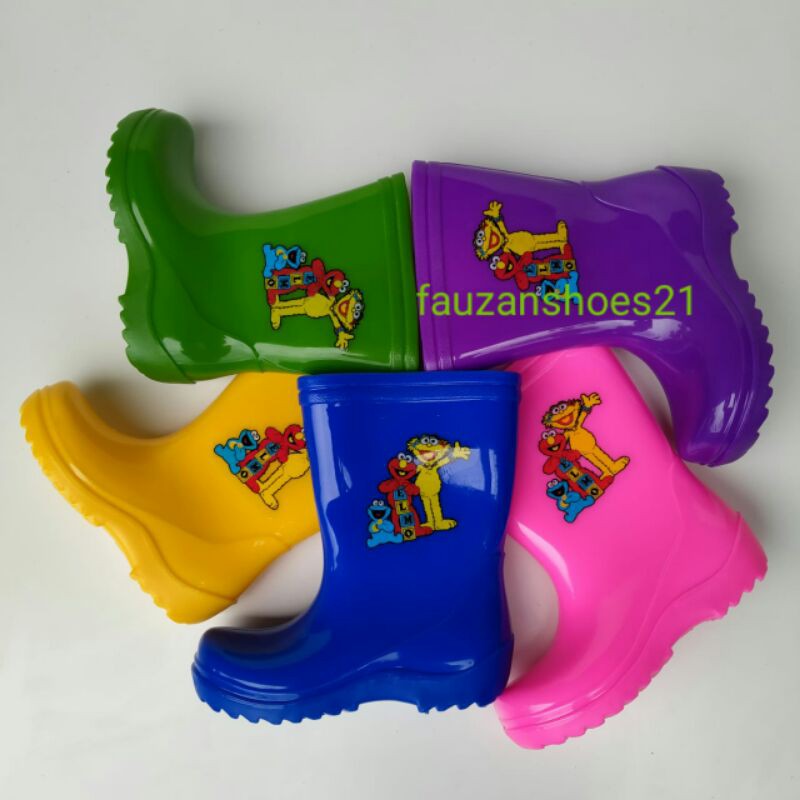 Sepatu Boots Karet Anak.Boots Karet Yumeida Anti Air