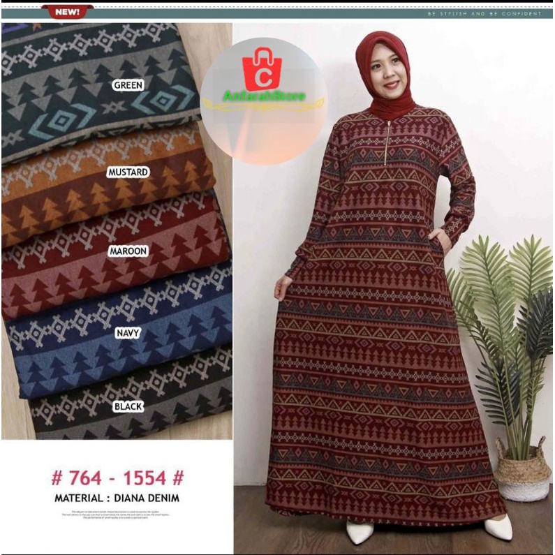 GamisBusui DIANA DENIM Loss Premium anfarah3