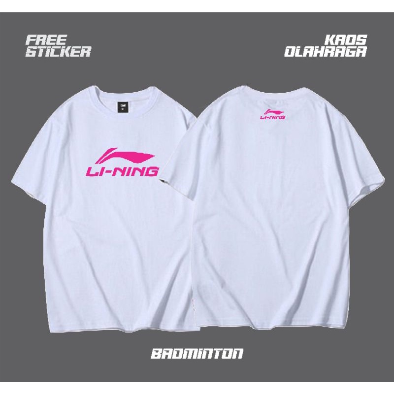 KAOS LINING BASIC | KAOS OLAHRAGA PRIA | KAOS BADMINTON | bulutangkis