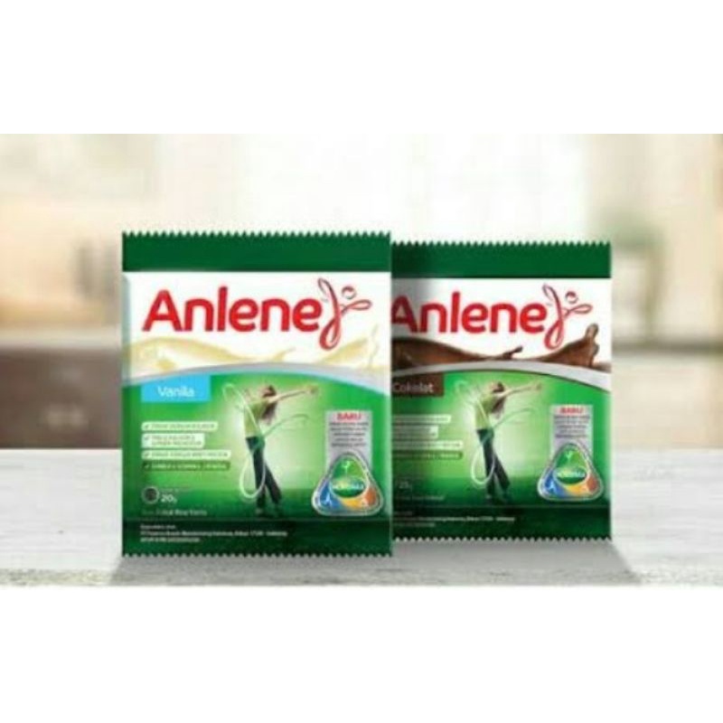

Anlene sachet 25gr harga ekonomis (isi 10 sachet)