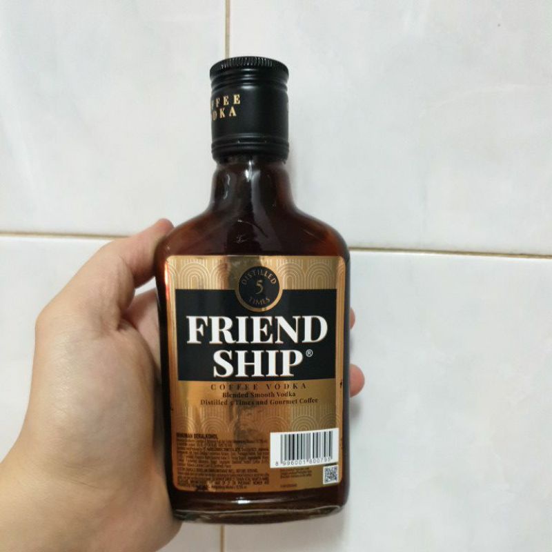 Friendship coffee vodka 19.75% , 180 ml