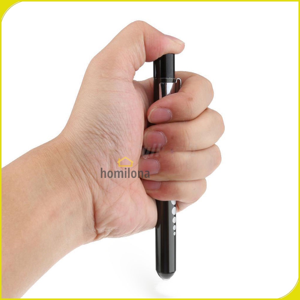 Medical Light Pen Senter Medis Dokter LED Flashlight - TaffLED Ti4 - Black