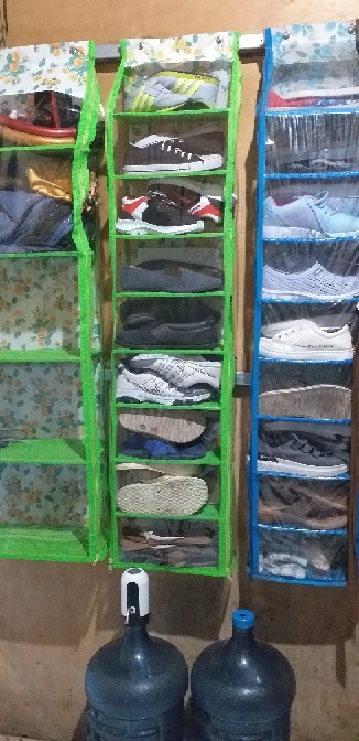 Rak Gantung Serbaguna 3 In 1 Resleting / Organizer Set Hjo Hbo Hso Serasi