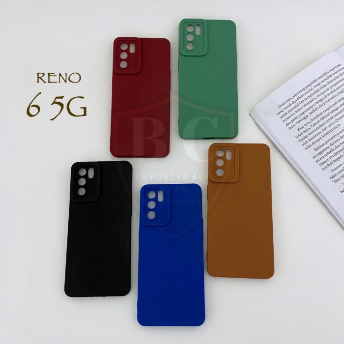 CASE OPPO RENO 6 4G - SOFTCASE PRO CAMERA OPPO RENO 6 4G RENO 6 5G