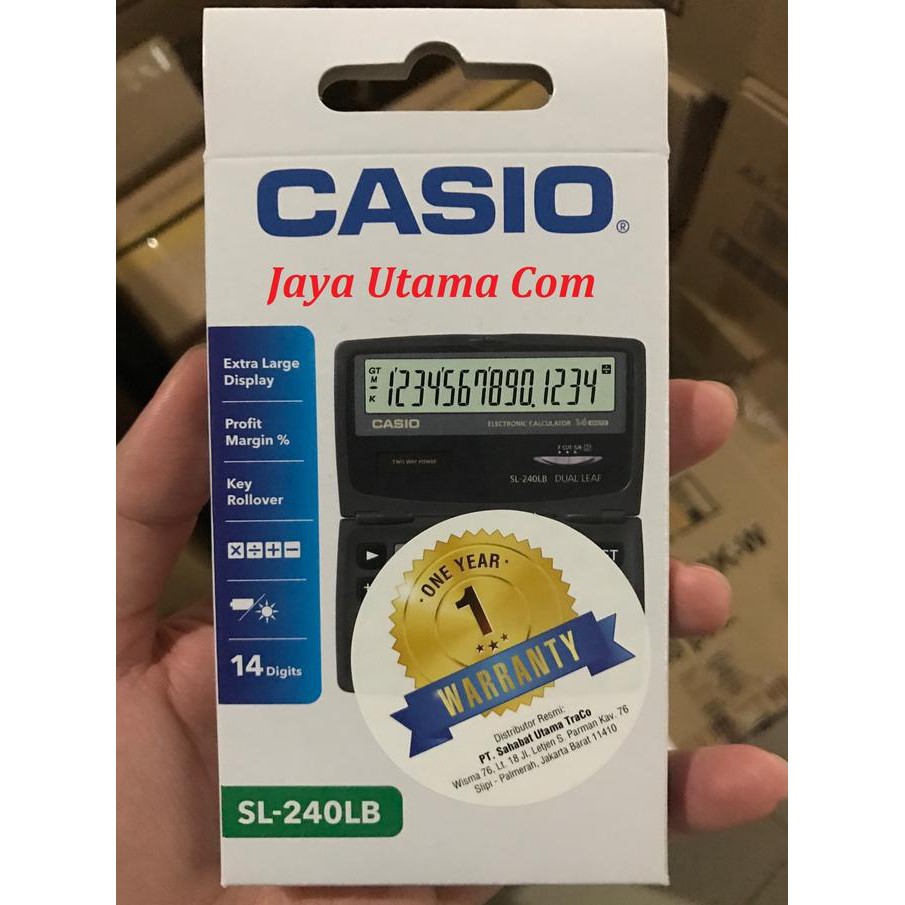 

Kalkulator Casio SL 240 LB