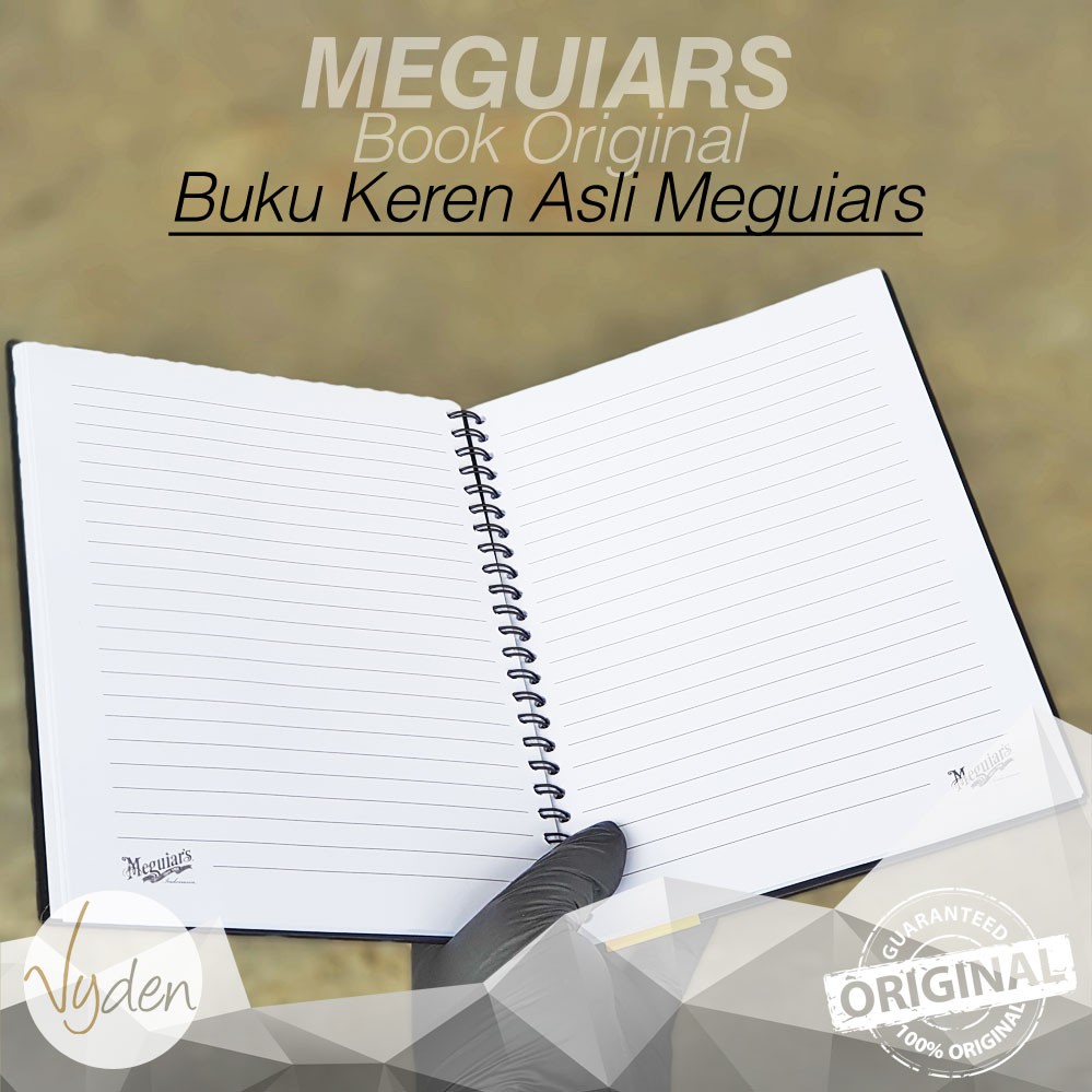 Meguiar's MEGUIARS Book Original Buku Keren Asli MURAH