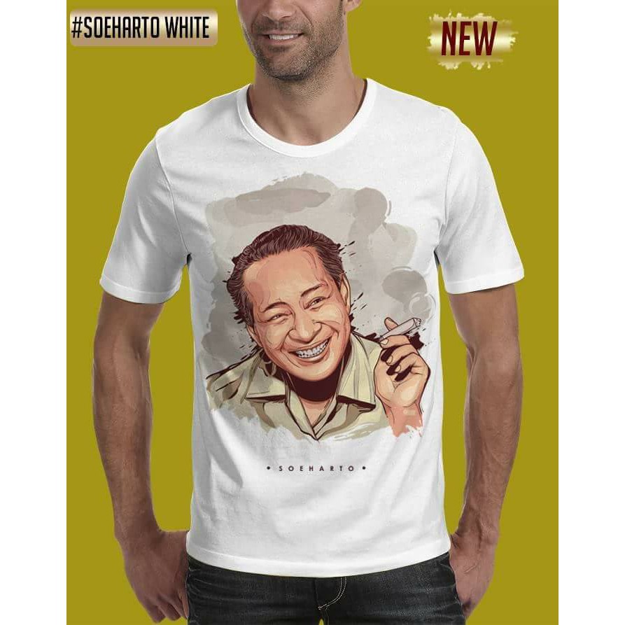 Kaos soeharto white