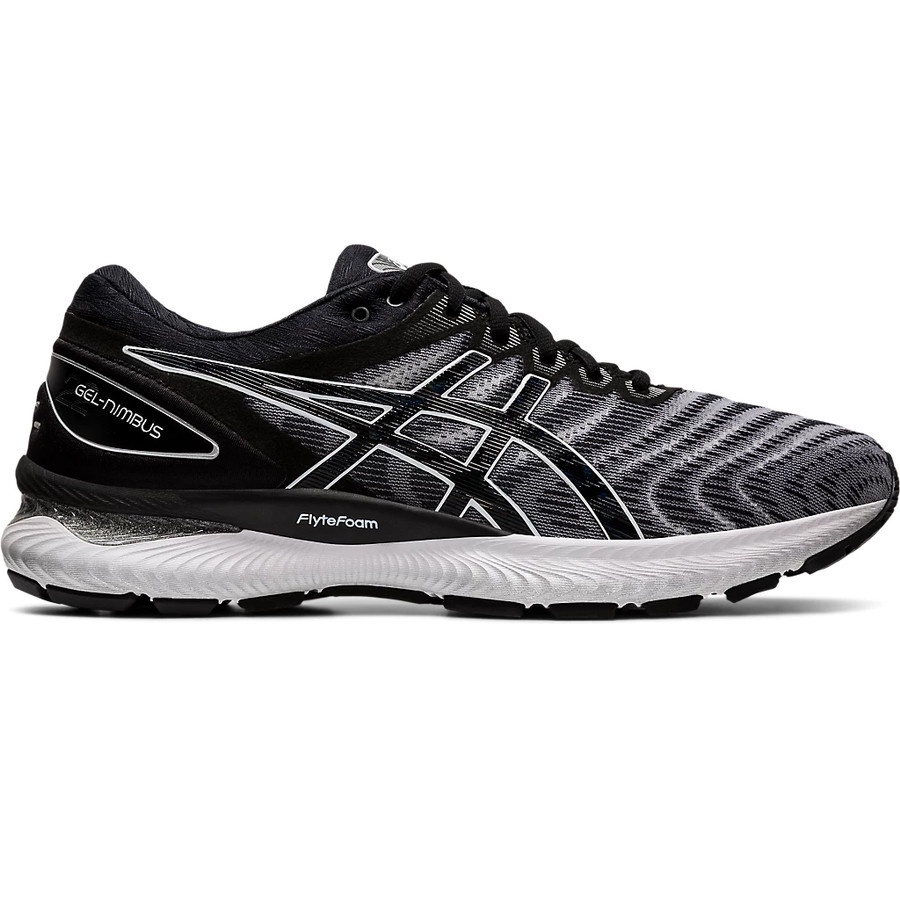 Sepatu Asics Gel Nimbus 22 Black Sport Running Lari Fitnes Original