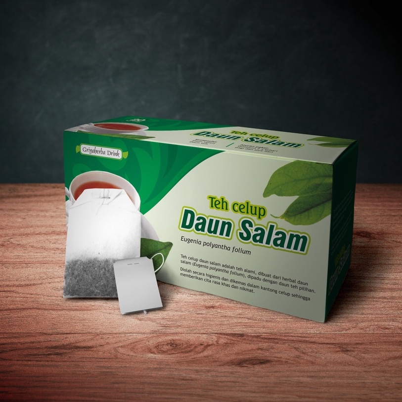 

Obat asam urat dan Pegal linu Dari Herbal TEH DAUN SALAM isi 20 Kantung sudah BPOM dan HALAL MUI ORIGINAL