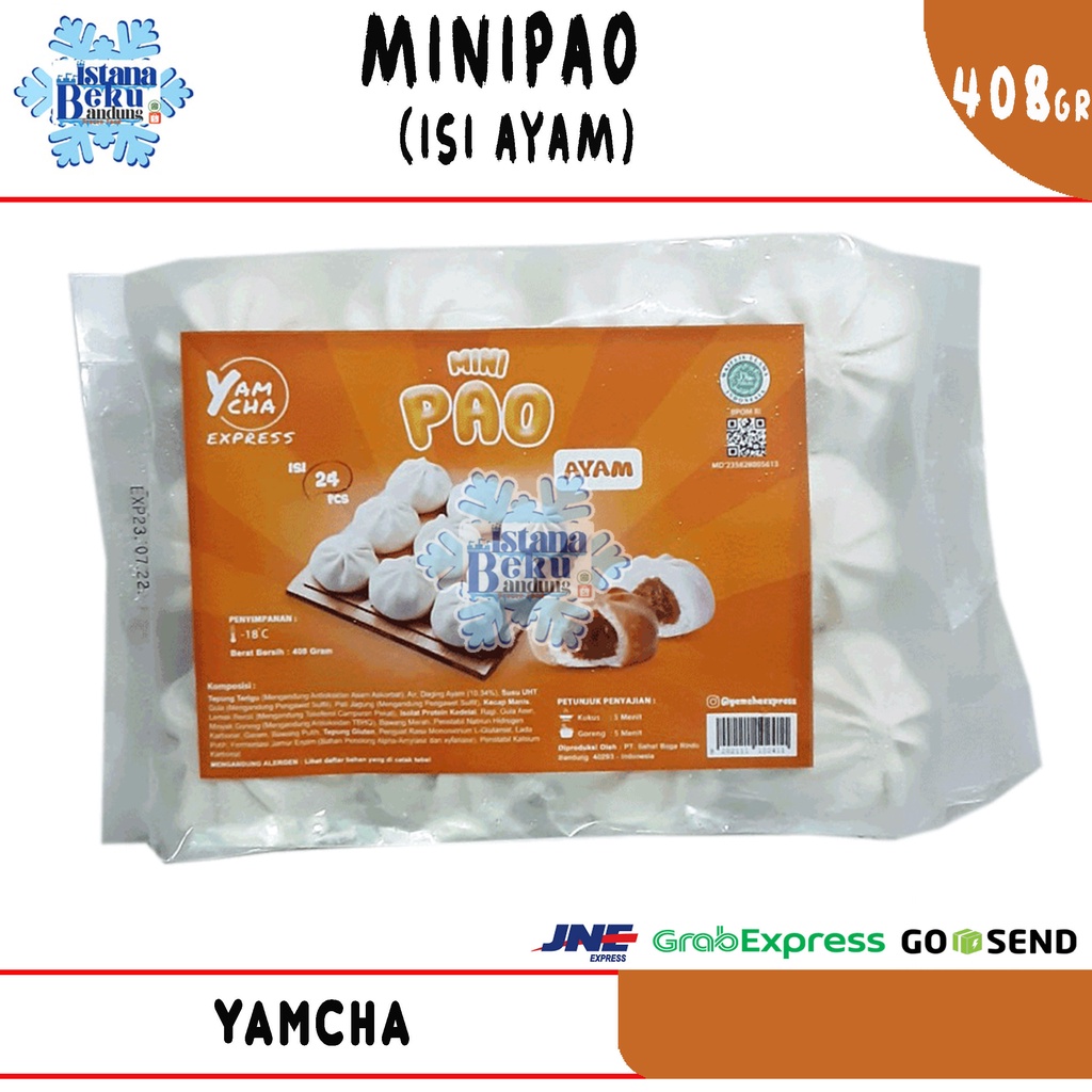 

Yamcha Mini Pao Ayam isi 25, 408gr