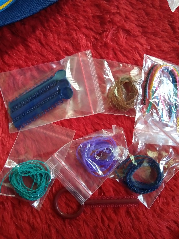 1 Meter Powerchain, Ready Putih Susu, Ungu Muda, Coklat, Orange Tua, Merah Fanta