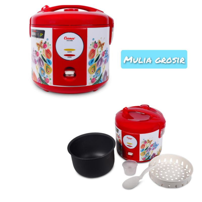 Magic Com Cosmos 2Liter 3in1 Harmond (Anti Gores) CRJ 6305 / Rice Cooker Cosmos 2 Liter CRJ 6305