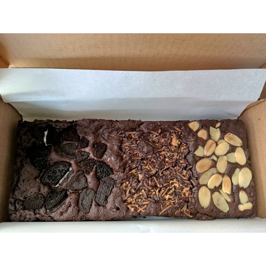 

[Os brown] Chocolate Fudgy Brownies - Bakar