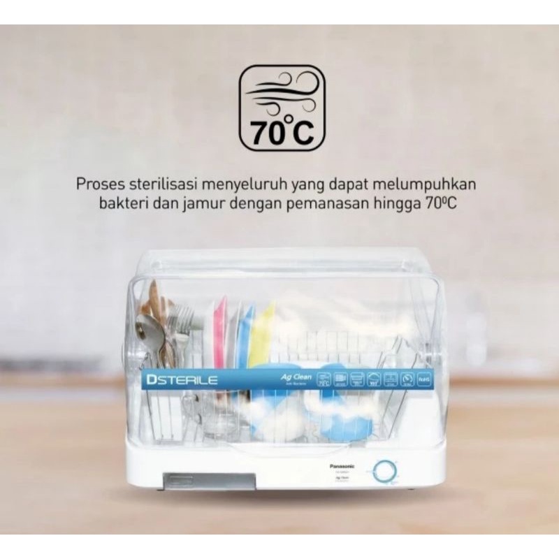 Sterilizer Panasonic Dish Dryer FD S03S21 Pengering Peralatan Bayi dan  Makanan