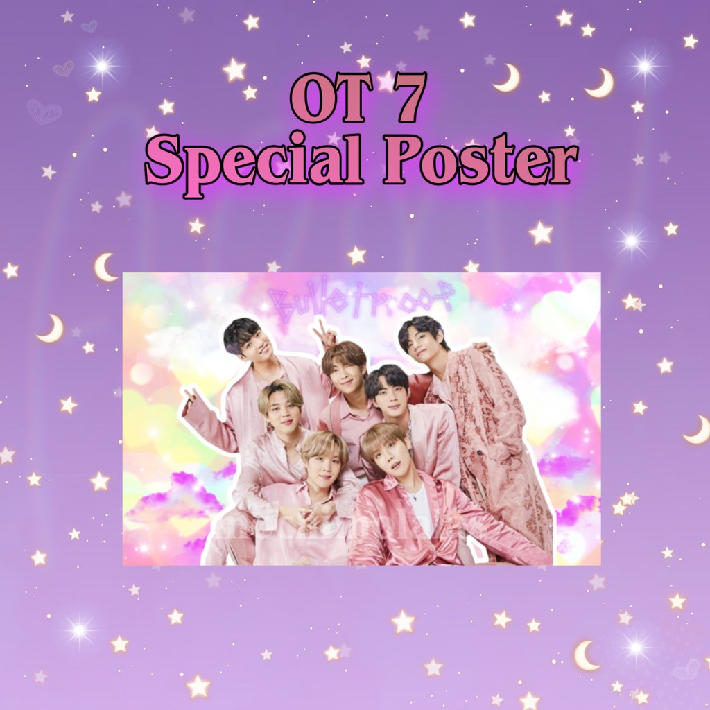 Jual Bts Ot7 Poster Special Edition Shopee Indonesia 0412