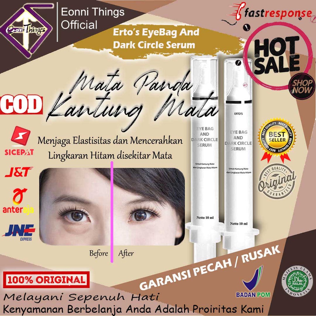 Serum Penghilang Mata Panda Ampuh Obat Perawatan Dark Circle Penghalus Menyamarkan Kantung Kantong L