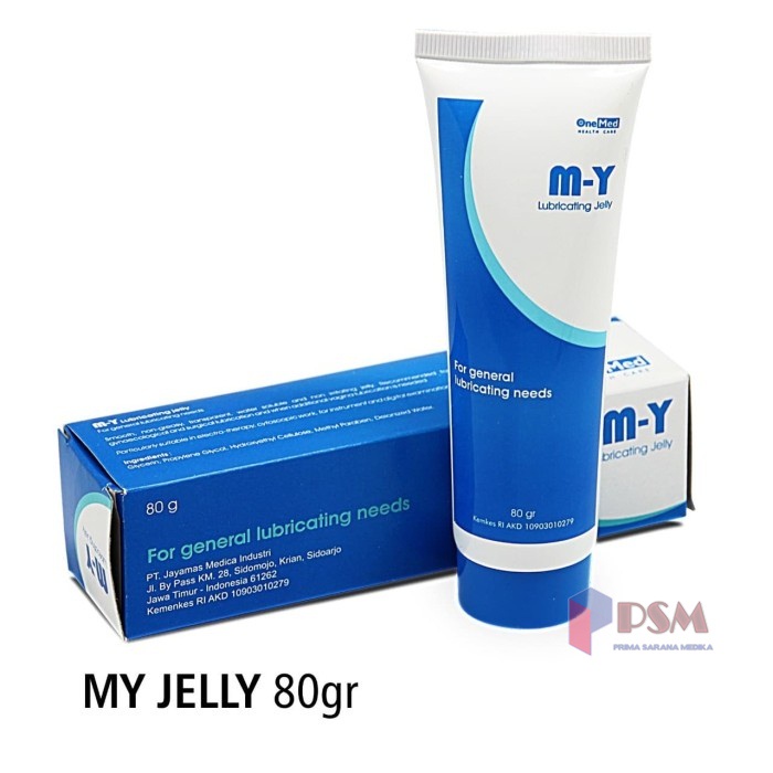 MY Jelly Gel Lubricant Jel Lubrikasi OneMed 80gr