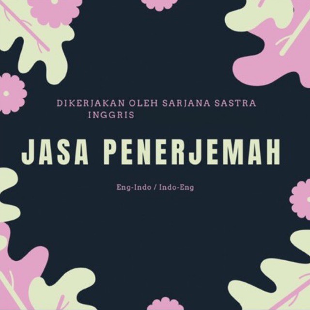 

Jasa Penerjemah/Jasa Translate