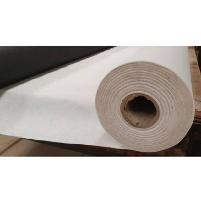 

Kain Furing atau Puring atau Spunbond Tebal 75 GSM Lebar 160 cm Warna Putih