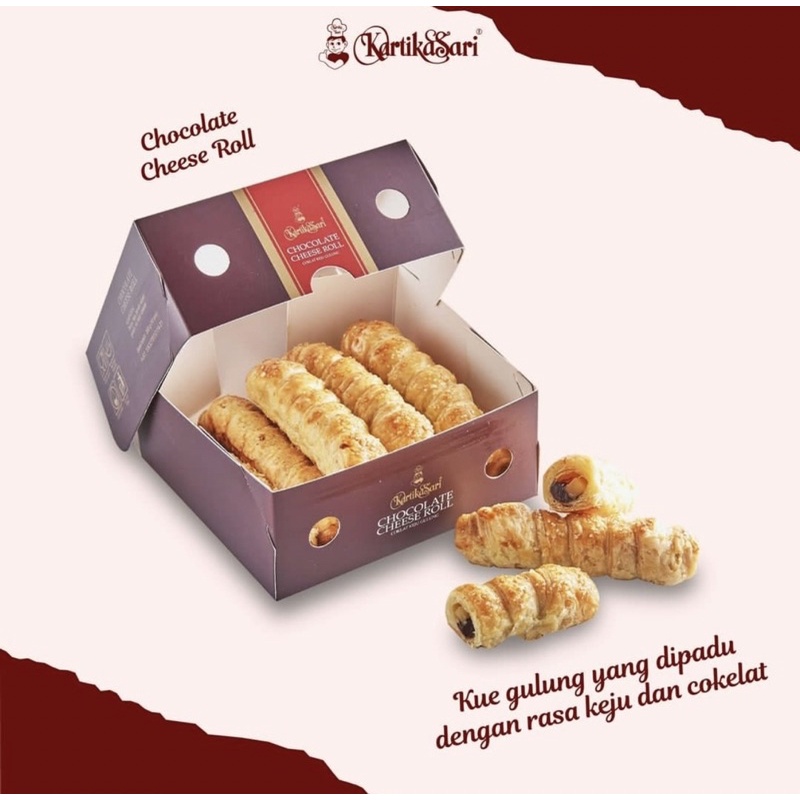 KARTIKASARI CHEESE ROLL CHOCHO ROLL/PASTRY/KUE BANDUNG/JAJANAN BANDUNG