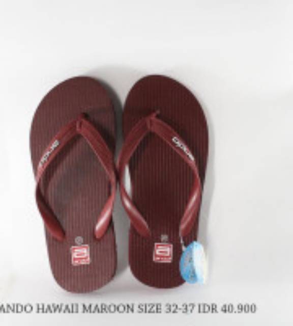 Sandal ando hawai anak ( 32-37) - sandal jepit anak