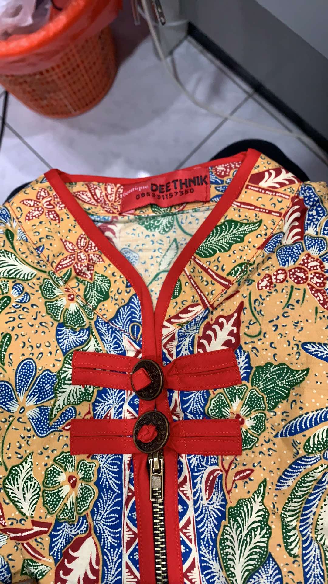 Tunik Batik Lawasan Tiga Negeri