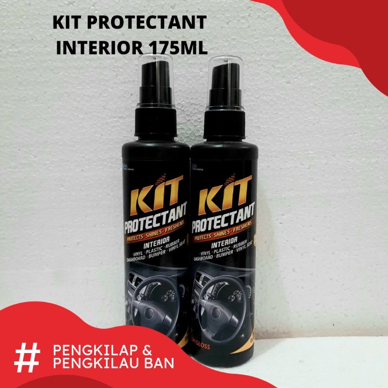 KIT PROTECTANT INTERIOR MEMBERSIHKAN, MENGKILATKAN, MELINDUNGI INTERIOR MOBIL 175ML