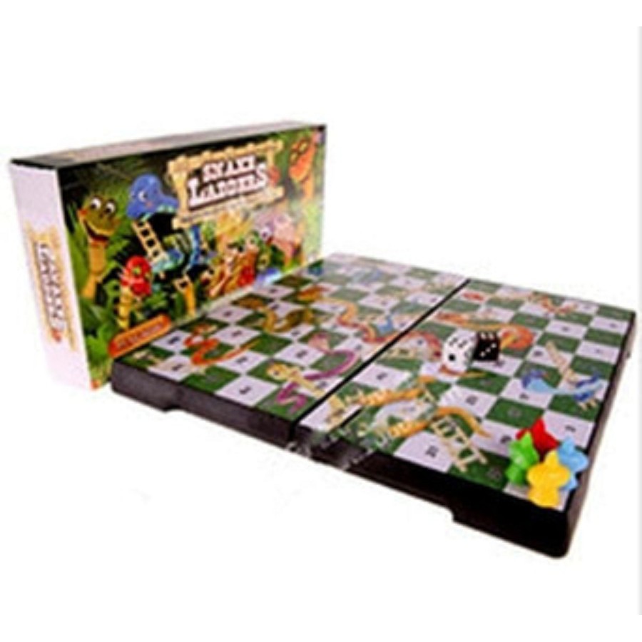 BOARD GAME SNAKE &amp; LEDDER - MAINAN KELUARGA