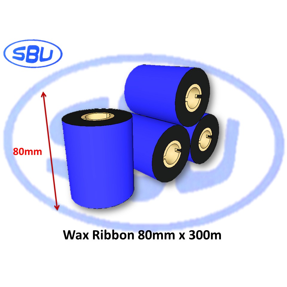 

Wax Ribbon 80mm x 300m "Murah & Berkualitas