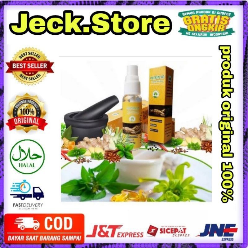 OLESIN ID MINYAK GINGSENG OLESIN ID BPOM ORIGINAL OBAT BENJOLAN KELENJAR GETAH BENING 100% ORIGINAL