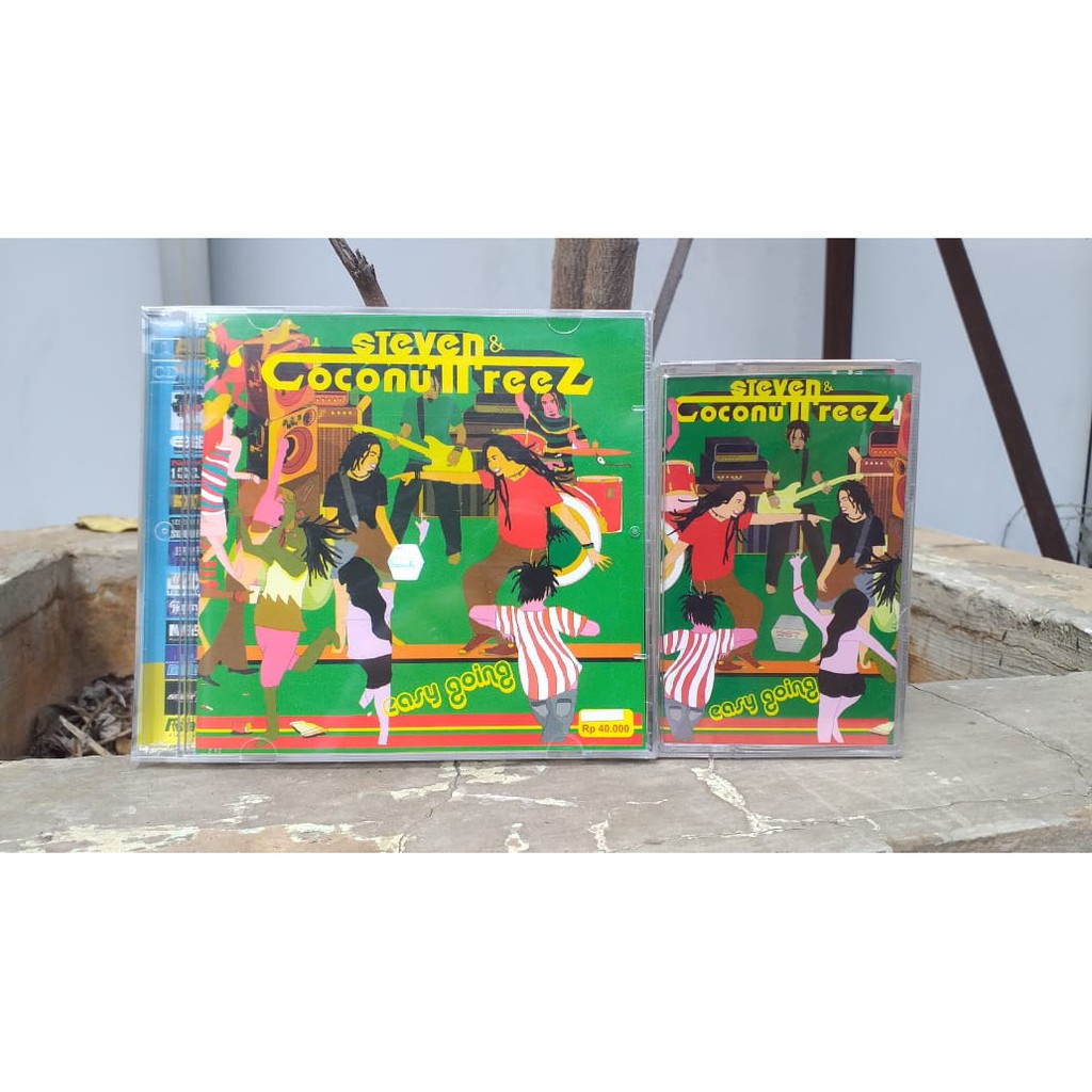 Bundle CD dan Kaset Steven & Coconuttreez Album Easy Going