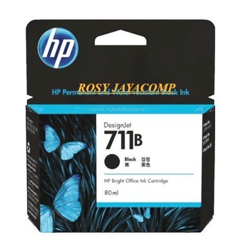 Tinta HP 711 BLACK 80 ML ORIGINAL