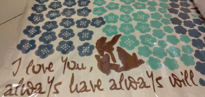 Reliza Wall Sticker Pohon Sakura Biru Tree Blue Flower Ay9026b Stiker Dinding