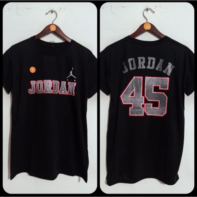 kaos distro pria motif jordan 45