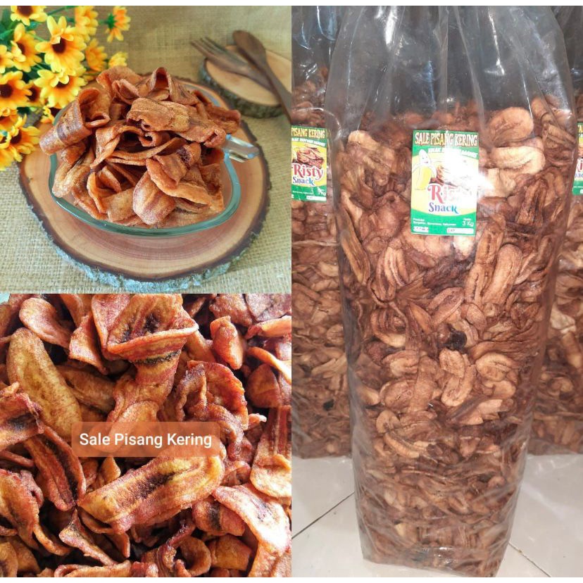 

SNACK RINGAN MURAH - SALE PISANG KERING 250 GRAM