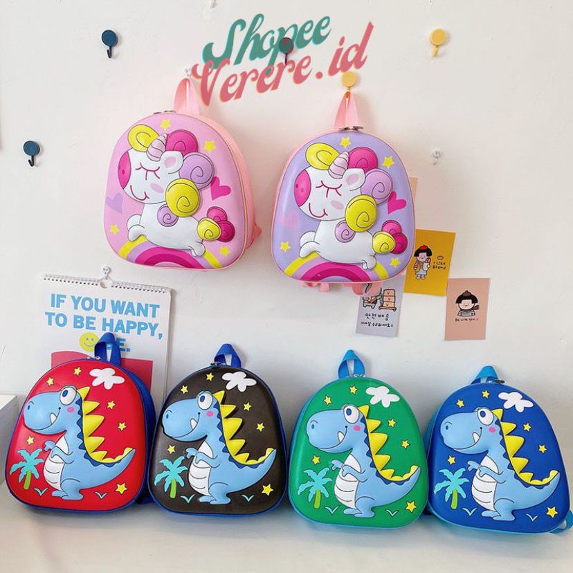 Tas Anak TK Paud Karakter Motif Lucu