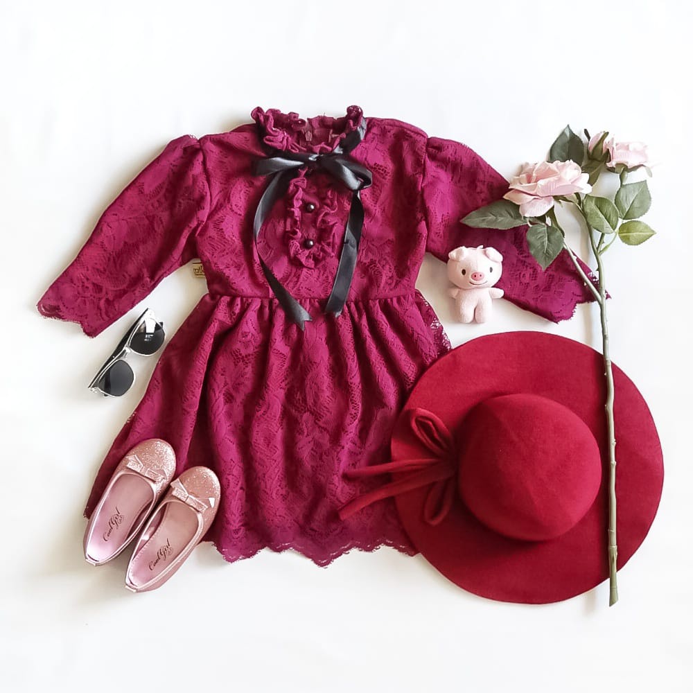 Dress Madam Mouren Anak Unik/Gaun Anak/Dress Anak