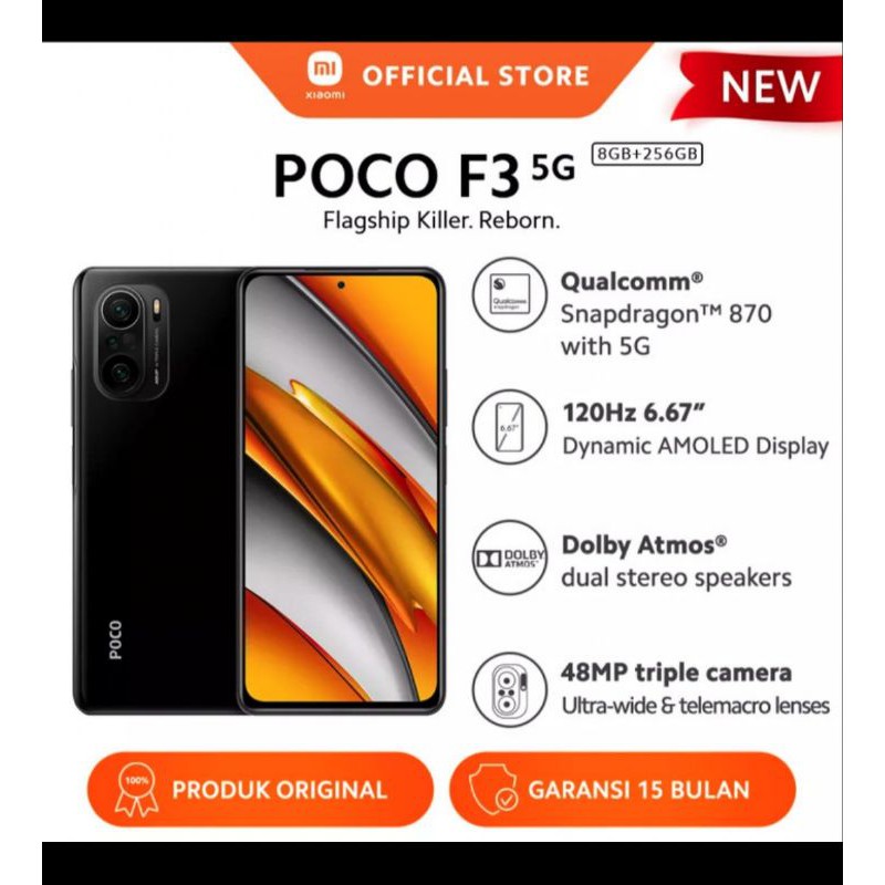 Poco F3 5G ram 8/256gb