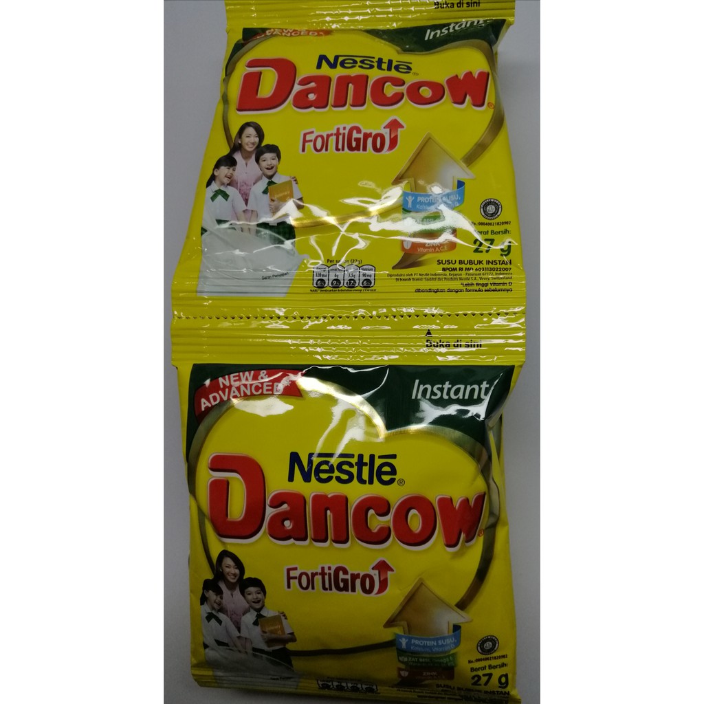 

Susu dancow fortigro sachet (10 pcs x 38/26 gr)