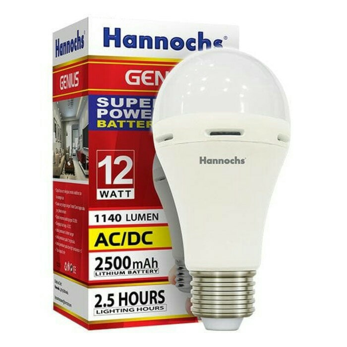 LAMPU LED EMERGENCY HANNOCHS 12 WATT